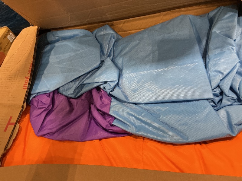 Photo 1 of BESTPARTY Inflatable Obstacle Course Bounce House Castle with Large Slides Bounce Area and Obstacles Inflatable Bouncer House Jumper with Blower