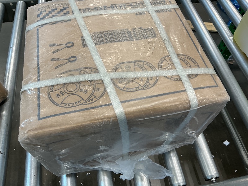 Photo 1 of *PARTIAL SET*
Fitvids 2 Inch Olympic Barbell Weight Plates Set, 255 LB(2.5-45 LB) Barbell Weight Set for Home Gym Strength Training, Double-grip Design