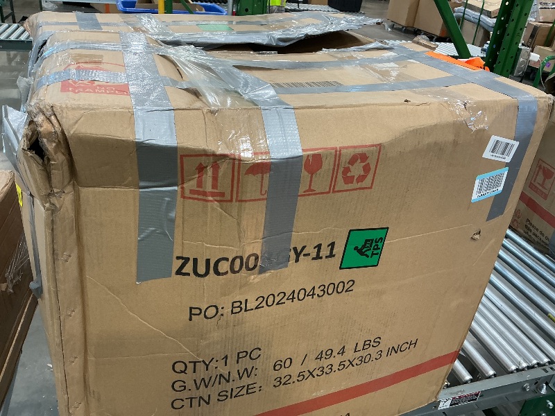 Photo 1 of *USED*
May in Color Swivel Barrel Chair Set of 2, Oversized Accent Chair for Living Room?Lounge Sofa Chair with 360-Degree Base, Upholstered Reading Chair, Modern Round Club Chair for Bedroom, Office, Grey