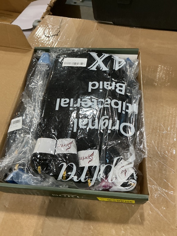 Photo 1 of [MULTI PACKS DEAL] Pre Stretched Braiding Hair 24 Inch - 8 Bundles Synthetic Crochet Braids Lightweight EZ Braids Dark Brown Professional Soft Yaki Straight Hair Hot Water Setting for Kids Women