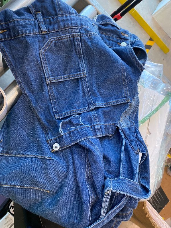 Photo 1 of **SEE PHOTOS AND CLERK NOTES**Levi Strauss Signature Gold Womens 90's Hertiage Overall Stretch Denim (Also Available in Plus), (New) Jolene, X-Large