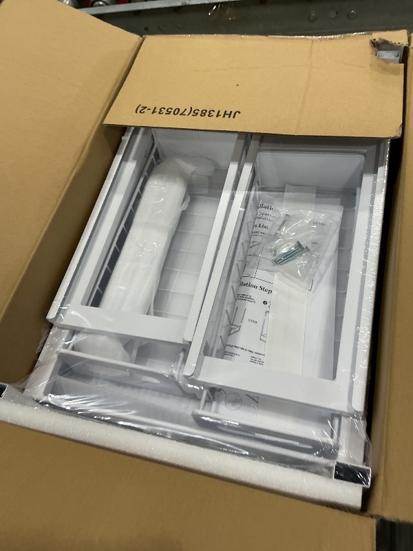 Photo 1 of 1 Pack-19"-32"W Expandable Under Sink Organizer With Upgrade Ball-Bearing Slide,2-Tier Pull Out Under Cabinet Organizer Height Adjustable,Not Suitable For Cabinets With Partitions In The Middle