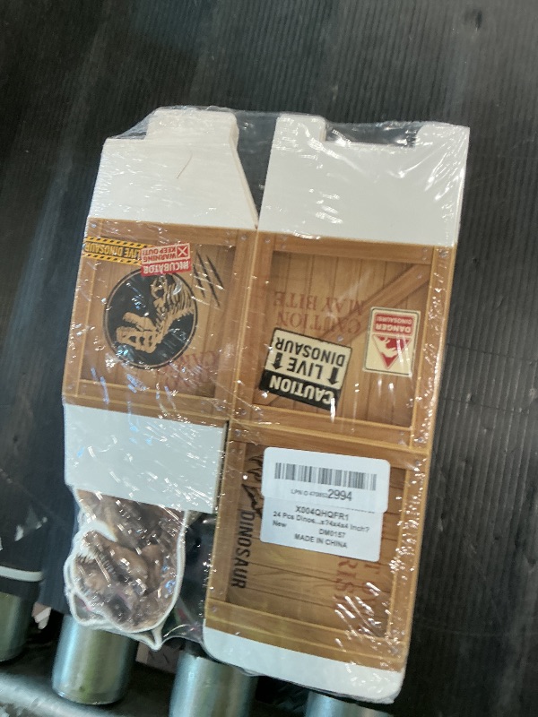 Photo 1 of *MISSING PARTS UNKNOWN*
24 Pcs Dinosaur Birthday Treat Boxes Dinosaur Park Party Table Centerpieces Animal Theme Party Decorations Dino Candy Goodie Gift Containers for Kids Dino Birthday Supplies?4x4x4 Inch?