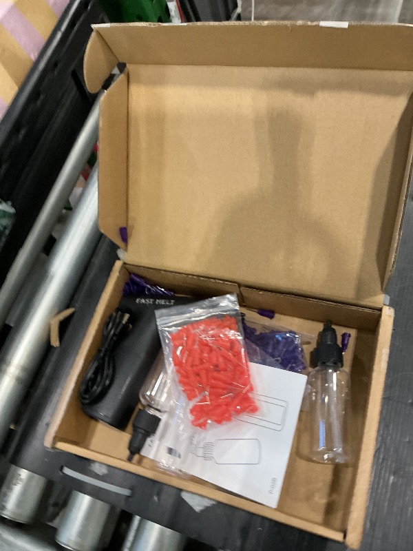 Photo 1 of ***MISSING PIECES*** Fast MELT No-Clean Airbrush Kit, 3 Gears Rechargeable Portable Airbrush, Handheld Electric Spray Paint Gun for Model Painting|Tattoos|DIY Projects(100pcsx 0.3&0.4&0.5mm Disposable Nozzles,4X Bottle)