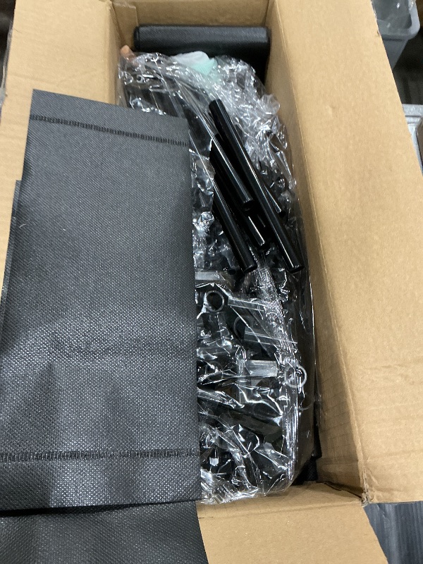 Photo 1 of *Unknown if ANYTHING MISSING SPECIFY WHEN RETURNING* 
 Vertical Narrow Tall Shoe Rack for Front Door Entrance,10 Tiers Sturdy Metal Shoe Rack Organizer for Closet Entryway, Storage Shelf, Space Saving Stackable Shoe Tower