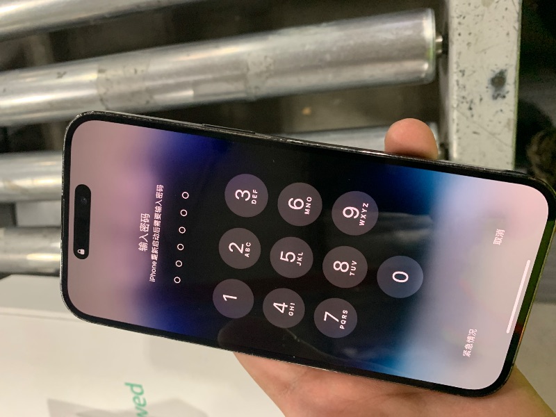 Photo 1 of ++++PASSCODE LOCKED+++ Apple iPhone 14 Pro Max, 128GB, Space Black - Unlocked (Renewed)