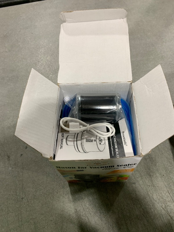 Photo 1 of 2025 Upgraded Fully Automatic Mason Jar Vacuum Sealer for Regular & Wide Mouth Canning Jars, Sous Vide Bags Vacuum Sealer, Portable Mason Jar Sealer Machine Kit, Ideal Gifts for Mom, Wife