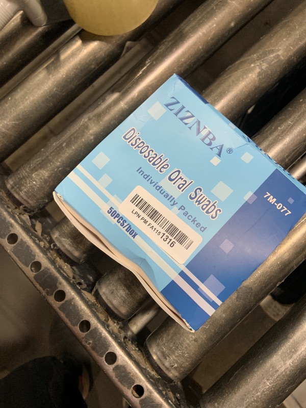 Photo 1 of (50 Pack) Disposable Oral Swabs, Sterile Dental Sponge Swabsticks Unflavored for Mouth or Gum Cleaning