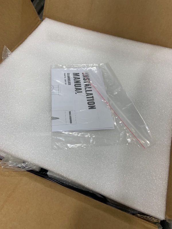 Photo 1 of 12 Rings Modern Acrylic LED Chandeliers for Staircase,Black High Ceiling Chandelier Foyer,Ring Light with Remote for Entryway Living Room Dining Room(127in,3000K-6500K)