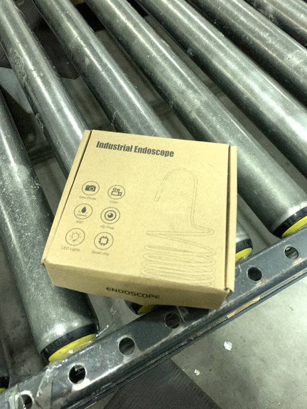 Photo 1 of [Dual-Lens] Endoscope Camera with Light, 1920P HD Borescope with 8+1 Adjustable LED Lights, IP67 Waterproof 16.5FT Semi-Rigid Snake Cord Inspection Camera for iPhone, iPad and Android Phone (Type C)