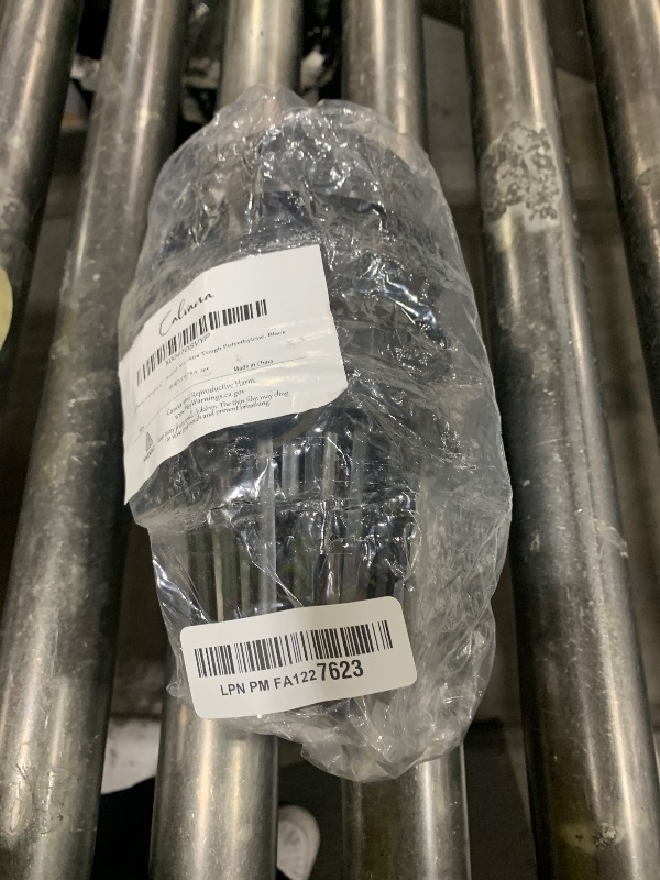 Photo 1 of (3-Pack) Calvana 4” Round Atrium Drain Grate Cover, Compatible with NDS 78A, Fits 4” Sewer and Drain Pipe Fittings, Perfect for Small Lawns, Landscaping, Patios, Extra Tough Polyethylene, Black