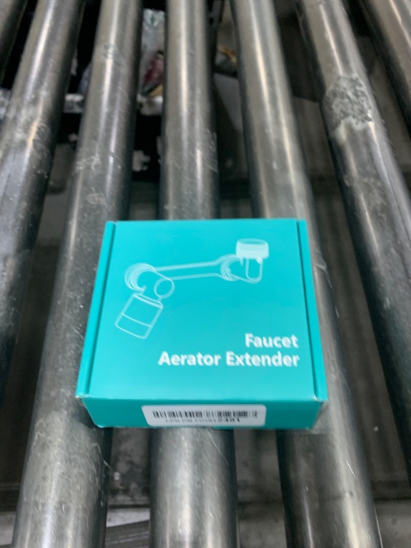 Photo 1 of 1080°Swivel Faucet Extender, Sink Water Faucet Aerator Extension in Brass, Swivel Robotic Arm Bathroom Faucet Extender, Kitchen Rotating Extension Filter with 2 Mode Splash