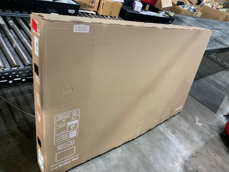 Photo 1 of [SOLD FOR PARTS] 85 Inch Class The Frame Pro 4K Samsung Vision AI Smart TV