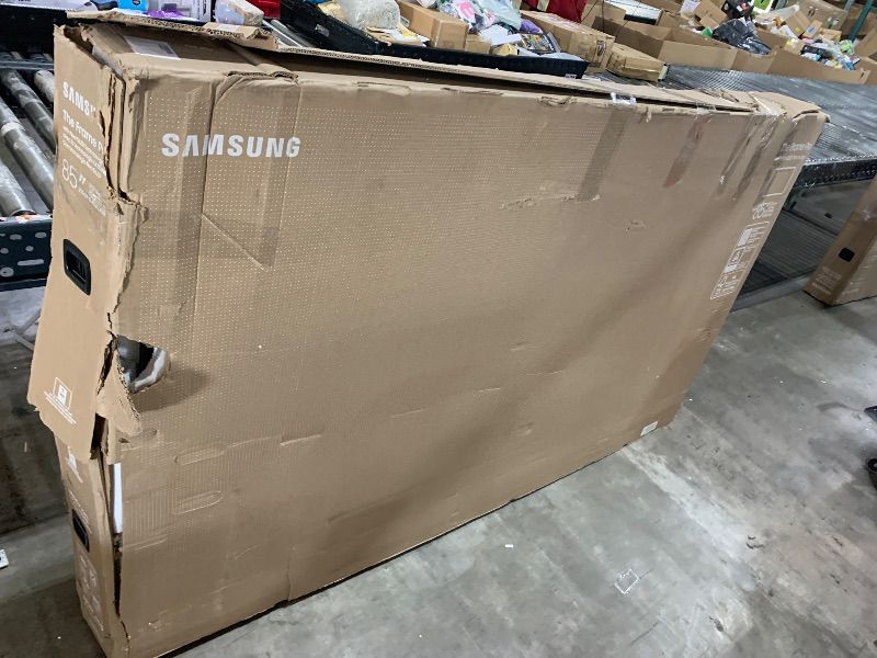 Photo 1 of [SOLD FOR PARTS] 85 Inch Class The Frame Pro 4K Samsung Vision AI Smart TV