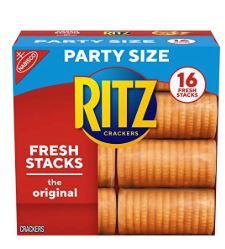 Photo 1 of (6 pack) RITZ Fresh Stacks Original Crackers, Party Size, Travel Snacks, 23.7 oz (16 Multi Snack Packs)
