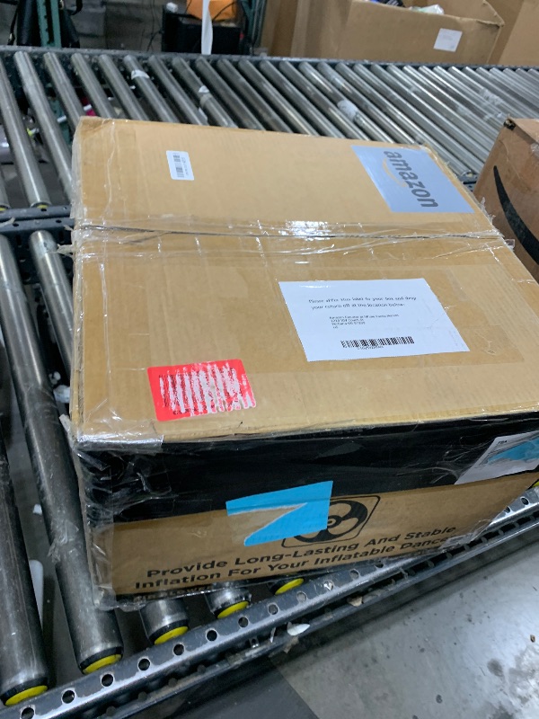 Photo 1 of 1 HP Wacky Waving Inflatable Tube Guy Air Blower, 750W Inflatable Tube Man Blower Fan, Fits 18" Diameter Inflatable Dancer