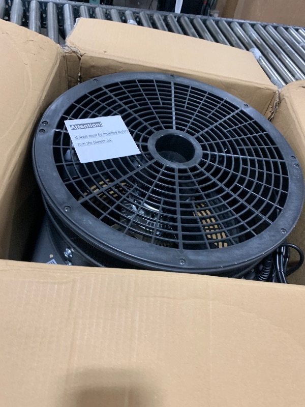 Photo 1 of 1 HP Wacky Waving Inflatable Tube Guy Air Blower, 750W Inflatable Tube Man Blower Fan, Fits 18" Diameter Inflatable Dancer