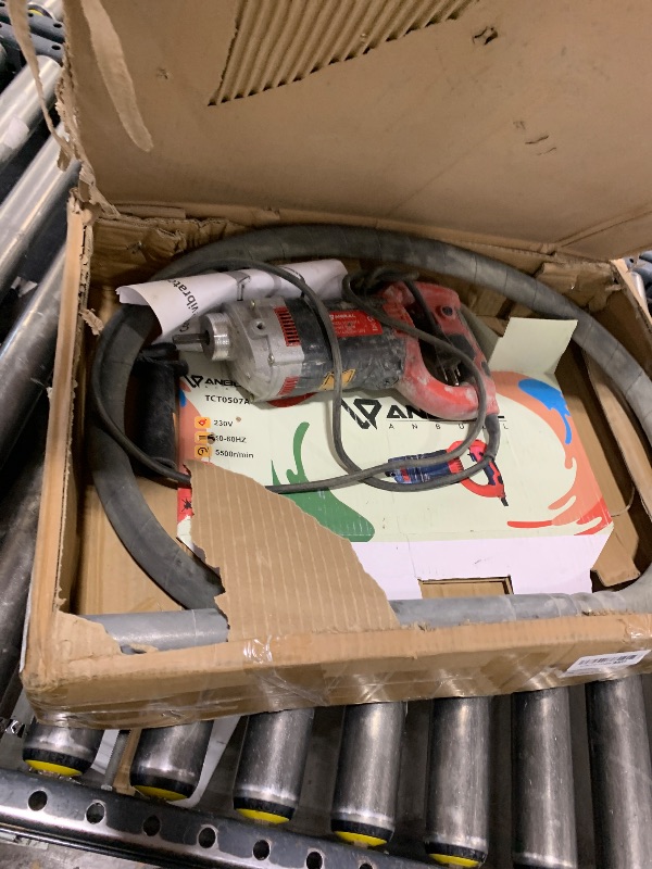 Photo 1 of [SOLD FOR PARTS] Anbull 1800W Concrete Vibrator 110V, 2M Handheld Electric Vibrabrater 5500RPM, 35mm Bottle Shaker, Portable Pencil Cement Vibrarator for Remove Air Bubble and Mix Concrete