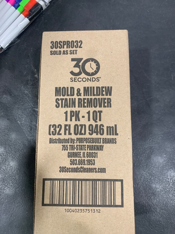 Photo 1 of 30 SECONDS Pro Mold and Mildew Stain Remover | Scrub Free | Brighter Results Instantly | Ready To Use | 32 Fl. Oz.