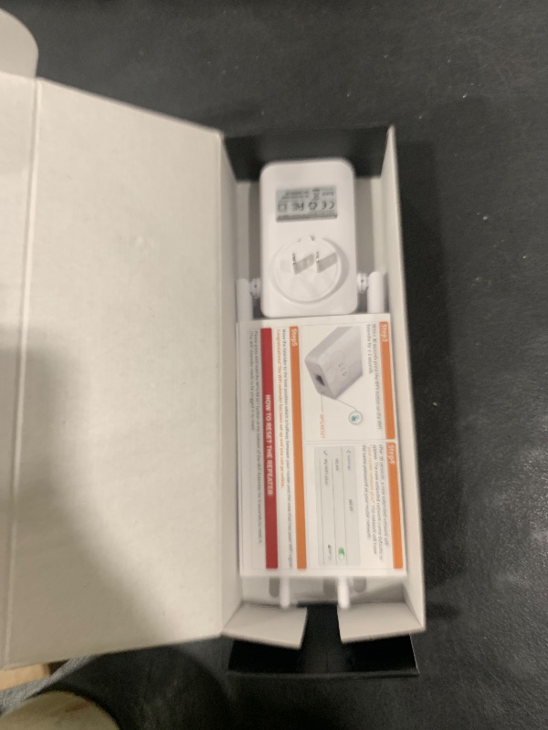 Photo 1 of 2025 WiFi Extender Internet Booster, Long Range Repeater Wireless Routers Amplifier, Mesh Wi-Fi 80% Faster | Broader Than Ever, Support More Network Devices at Home, 1-Tap Setup