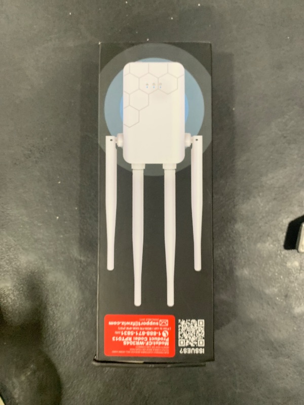 Photo 1 of 2025 WiFi Extender Internet Booster, Long Range Repeater Wireless Routers Amplifier, Mesh Wi-Fi 80% Faster | Broader Than Ever, Support More Network Devices at Home, 1-Tap Setup