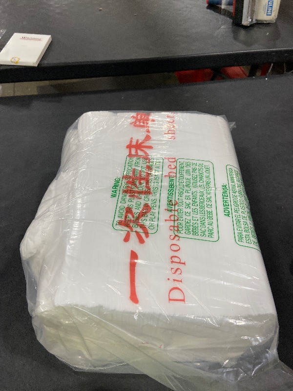 Photo 1 of 100 Pack 31" x 71" Disposable Non-Woven Massage Table Bed Covers - 2-Ply Waterproof Spa Sheets for Facial, Tattoo & Waxing.