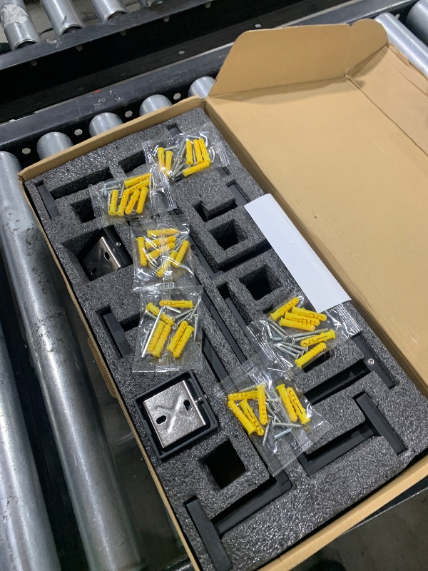 Photo 1 of 10-Pieces Towel Racks for Bathroom, Matte Black Bathroom Accessory Set, Stainless Steel Black Bathroom Accessories, SUS304 Stainless Steel Wall Mounted, Bath Towel Bar Set