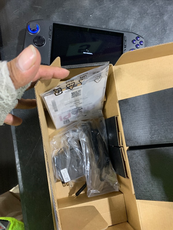 Photo 1 of MSI Claw A1M PC Gaming Handheld: Intel Ultra 7-258V, 7" FHD 120Hz Display, 32GB LPDDR5, 512GB NVMe SSD, MicroSD Card Reader, Thunderbolt 4, Win 11 Home: Black 7 AI+ A2VM-001US