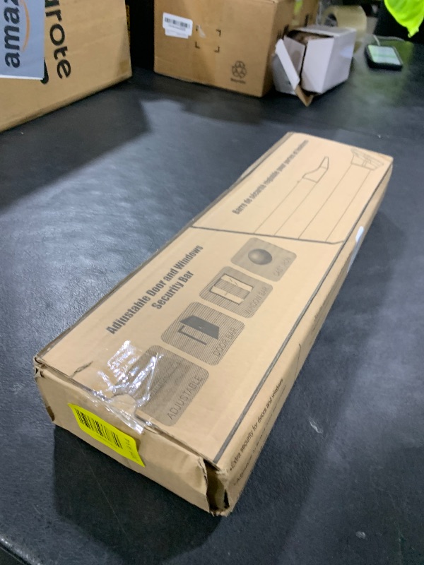 Photo 1 of 2 Pack Rerishom Door Security Bar, Door Stoppers Security bar,Heavy Duty Door Lock Security Door Jammer Door Stopper for Apartment, Hotel Room,Screen Door Hardware, Gate Lock Bar