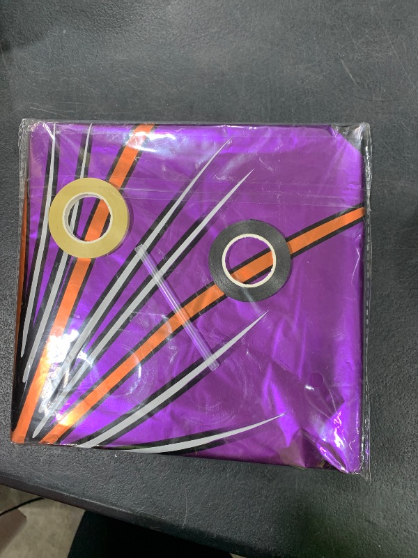 Photo 1 of 10 Pcs Halloween Foil Balloons Large Ghost Spider Pumpkin Bat Skeleton Witch Boo Mylar Balloons for Spooky Halloween Birthday Party Decorations