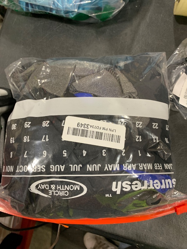 Photo 1 of 2 Pack Car Seat Covers, Breathable Seat Protectors, Anti-Slip Driver Seat Cover, Comfortable Front Seat Cover Set Universal Fit for Truck, SUV, Sedan, Airbag Compatible (Black&Blue)