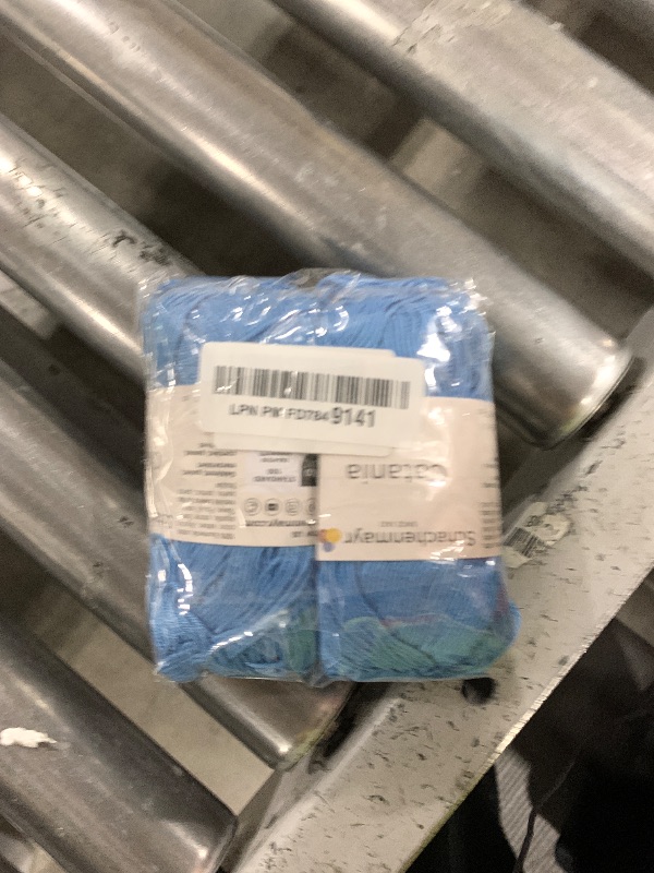 Photo 1 of [ Set of 2 Skeins ] SMC Catania Originals 100% Mercerized Cotton Yarn, Total 3.52 Oz. Each 1.76 Oz (50g) / 136 Yrds (125 m) Amigurumi Yarn Fine-Sport 2 (384 Capri)