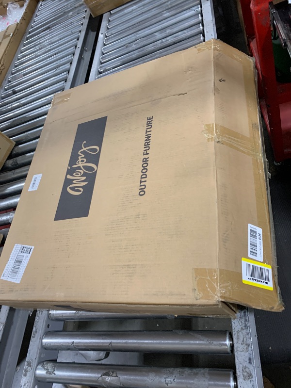 Photo 1 of #WEJOY 4 in 1 Tanning Chair with Face Hole & Canopy & Side Table, 5 Positions Adjustable Folding Waterproof Facedown Chaise Lounge with Pillow Quick Dry for Beach Pool Outdoor Camping Patio (Khaki)