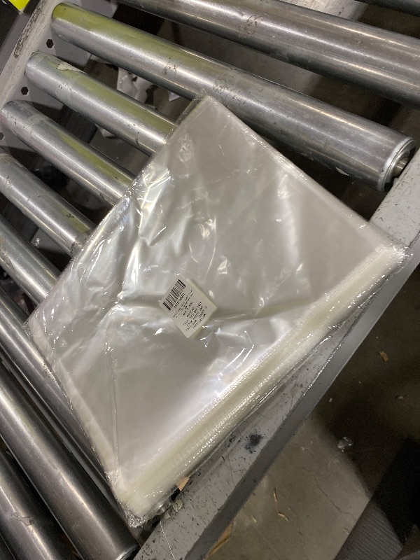 Photo 1 of 100 Pieces (9x12 Inch) Clear Plastic Bags for Packaging, Clothing & T-Shirts Strong Packing Self Adhesive Cellophane Bag