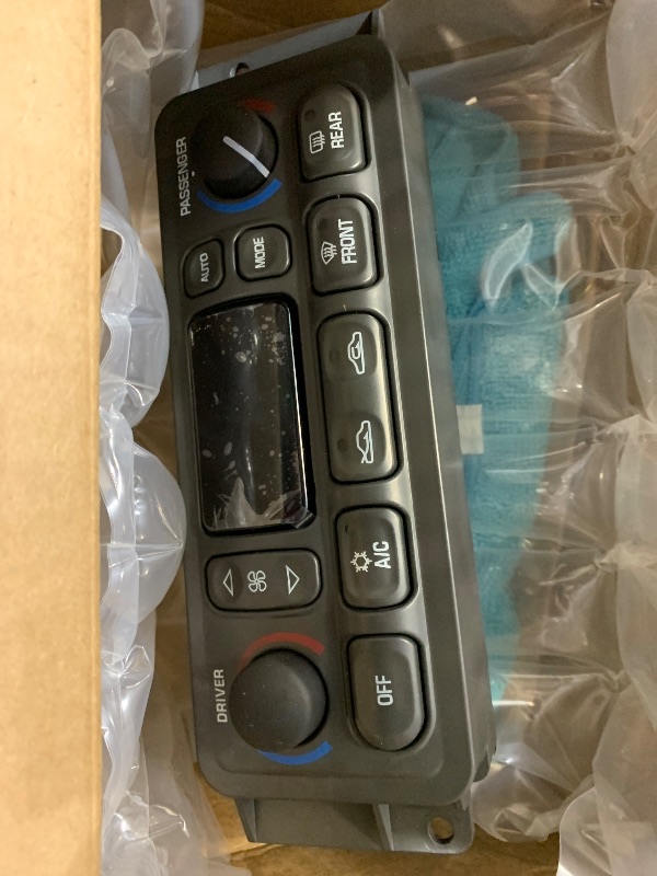 Photo 1 of 09352181 Front HVAC Climate Heater Control Unit Module A/C Air Conditioning Panel Compatible with 1997-2004 C5 Corvette 5.7L | Replaces# 16256018, 16254311, 1626603, 10345293, 09380441