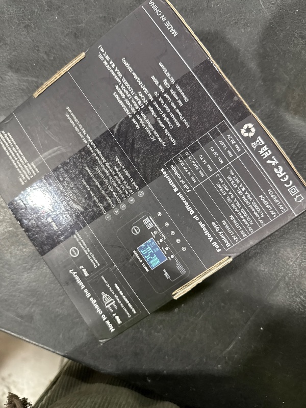 Photo 1 of 25-Amp Smart Battery Charger,Lithium,LiFePO4,Lead-Acid AGM/Gel/SLA.. Car Battery Charger,Trickle Charger, Maintainer/deep Cycle Charger,12V/25A and 24V/13A,for Motorcy,Boat,Lawn Mower