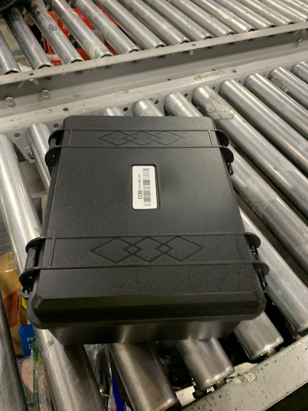 Photo 1 of 10 Inch Foam Case with Customizable Foam for Test Instruments, Camera Accessories, Equipment, Electronics, and Tools & More – 10.2 x 7.8 x 4.6 Inches