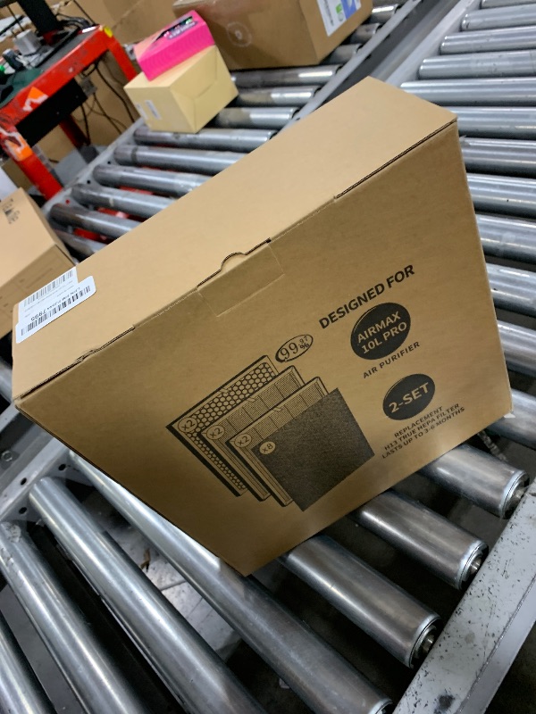 Photo 1 of [2 SETS]10L Pro Replacement Filter Set Compatible with Okaysou Air Purifier Filters and Aiibot-A300, 5-Stage Airmax 10L Pro Filter, 2X H13 HEPA and 2X Carbon Filters 2X Sliver HEPA and 6X Pre-filter