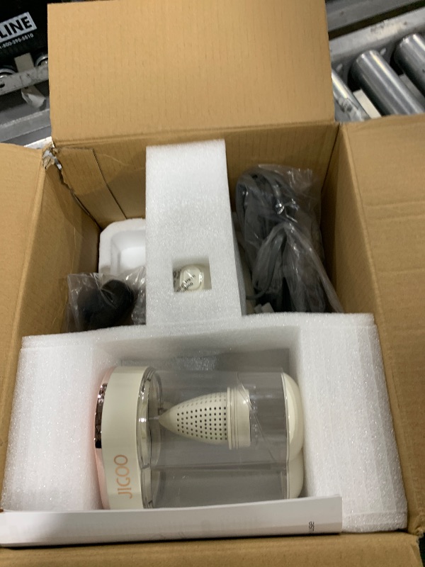 Photo 1 of **USED/DIRTY** JIGOO Mattress Vacuum Cleaner UV Sanitizing, Anti-allergen Bed Cleaner with 12Kpa Suction, Handheld Vacuums for Dust & Pet Hair, Effectively Clean Up Bed, Pillows, Cloth Sofas, Carpets