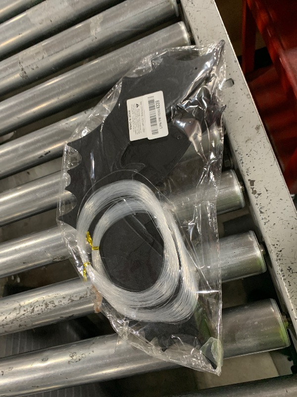 Photo 1 of (18 Pcs) Hanging Bats Halloween Decoration Outside, Large Flying Plastic Bats Outdoor Decor, 3 Different Sizes with Cute Eye Stickers for Hanging in The Tree, Porch, Yard, Lawn, Indoor