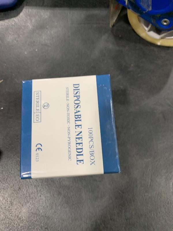 Photo 1 of 30 Gauge 1 Inch Needle: 100 Pcs Luer Lock Needles - Individually Sealed Packages (30G)