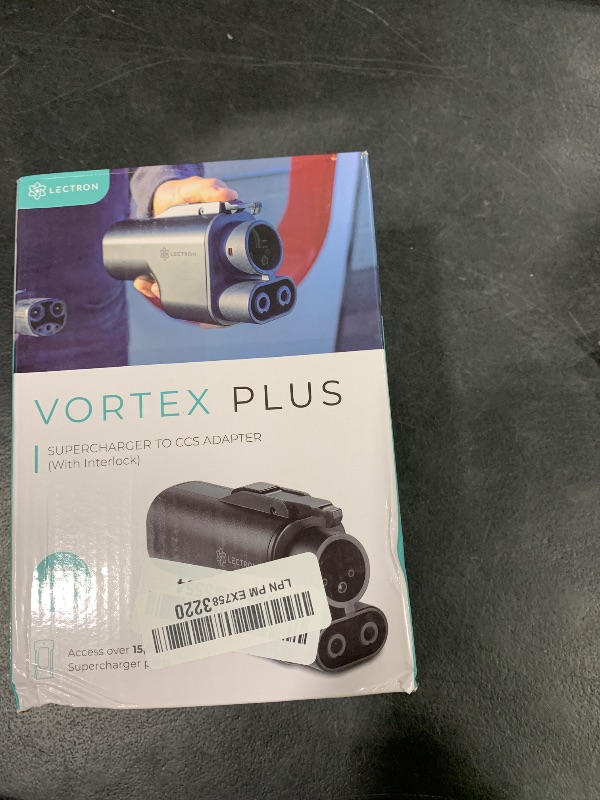 Photo 1 of Lectron NACS to CCS Electric Vehicle Adapter with Interlock - (500A/1,000V) - Compatible with Tesla Superchargers - CCS1 EV Fast Charging with Vortex Plus [Check Automaker for Compatibility] - UL 2252