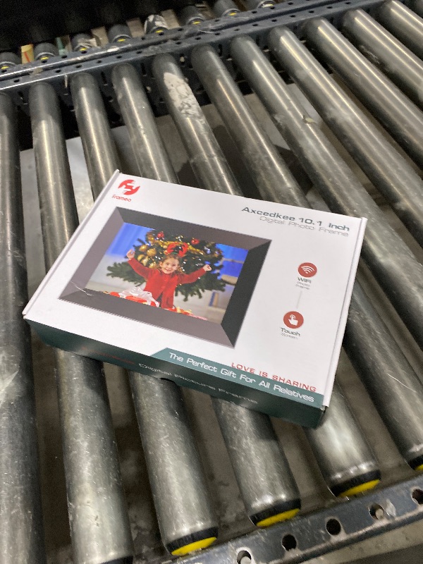 Photo 1 of 10.1Inch WiFi Digital Picture Frame IPS Touch Screen HD Disply,Video Clips and Slide Show,Auto-Rotate, Wall Mountable,Send Photos Instantly from Anywhere with via Frameo APP (10.1 INCH)