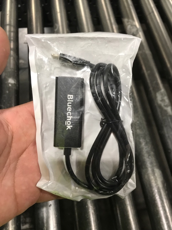 Photo 1 of  Lightnning to Ethernet RJ45 Adapter for iPhone/iPad [Apple MFi Certified], Plug and Play iPhone High Speed Ethernet Adapter Support 10/100 Mbps Network (Black) 