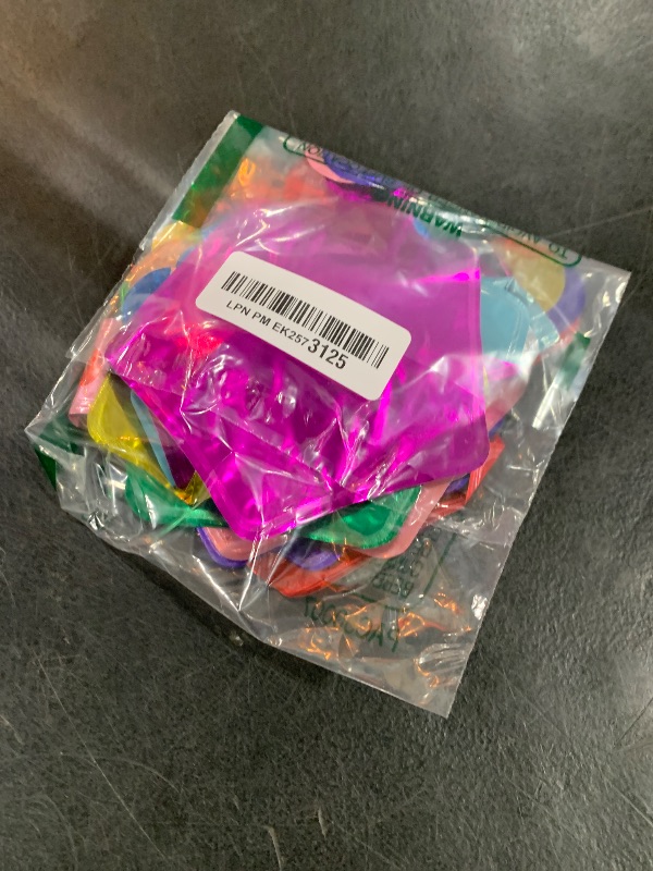 Photo 1 of (Pack of 20) Assorted Color Small 5 Star Helium Foil Balloons for Wedding Birthday Anniversary Graduation Party Decoration (5 Inch)