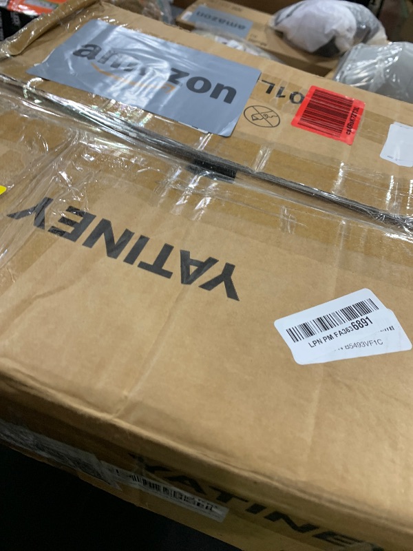 Photo 1 of **IMPERFECT** YATINEY Bar Stools, Set of 2 Bar Chairs, Black BY01L2BK