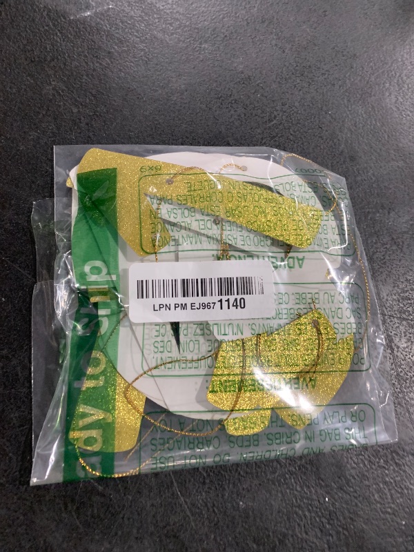 Photo 1 of 11 Slaps No Cap Gold Glitter Banner - 11th Birthday Party Supplies, Ideas, Gifts and Decorations