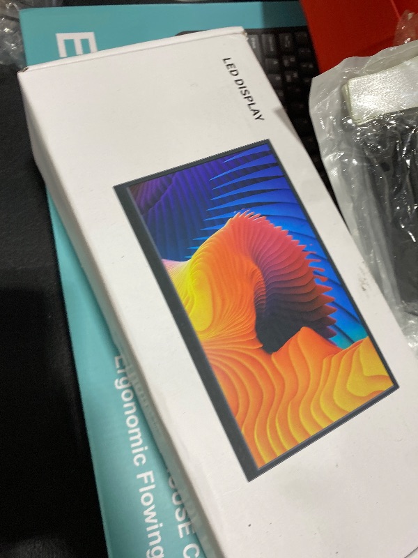 Photo 1 of 10.3 Inch Small Touchscreen Monitor, 400cd/m², IPS Stretched Bar LCD Mini Travel Touch Display 1920 * 720 HDMI USBC, Portable Touch Screen for Laptop Computer Windows Aida64 GPU CPU RAM Monitoring