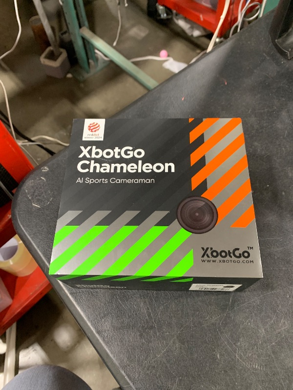 Photo 1 of XbotGo Chameleon AI Auto Sports Action Camera - 4K 60FPS Soccer Camera and Basketball Tracking Camera for Team Sports, Live Streaming, No Subscription, Works with iOS & Android (Lava Graphite)
