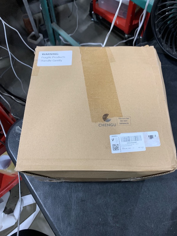 Photo 1 of 100 Pack Mini Dessert Cups with Spoons Small Plastic 3 oz Slanted Round Shooter Disposable Clear Plastic Parfait Appetizer Cup for Tasting Sample Appetizers